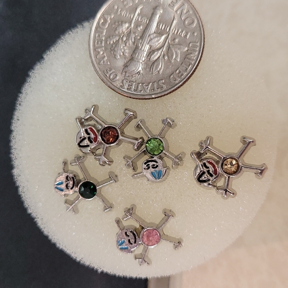 Girl & boy birthdtone charms charm floating memory locket - Picture 6 of 6